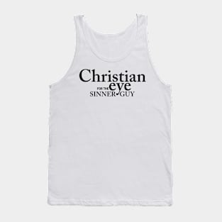 Christian Eye For The Sinner Guy Tank Top